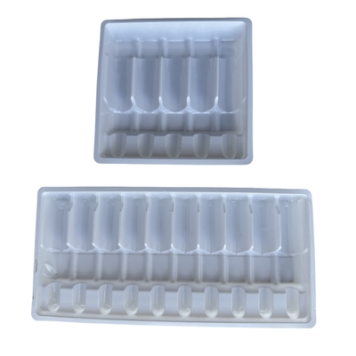 医薬品用PETアンプルトレイ 1ml 2ml 5ml 10m 水注入アンプルトレイ PET真空形成トレイ パーソナライズ