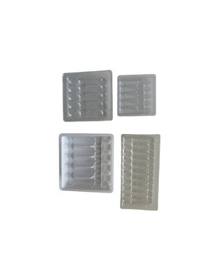 水注入用 ブリスタートレイ 1ml 2ml 5ml 10ml PETアンプル トレイ パーソナライズ