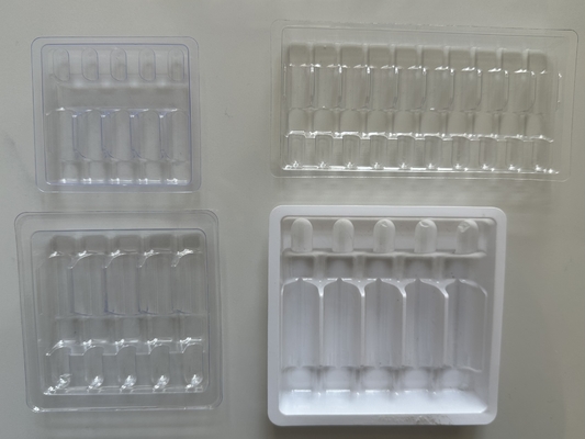 薬用水注射用 1ml 2ml 5ml 10ml PETアンプルのトレイ パーソナライズ