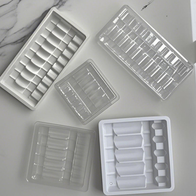 透明なPSアンプルトレイ 1ml × 5アンプル プラスチックブリスターパッケージ