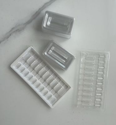 2ml Vial Packaging Tray 14.3x7.3cm Cardboard Medicine Box