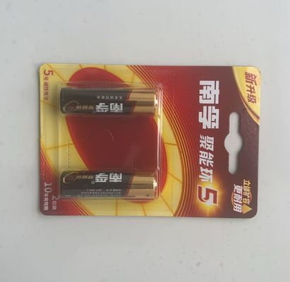 パーソナライズされたサイズ 耐久性 透明性 プラスティック ブリスター 梱包 バッテリーや携帯電話用 PVC ブリスター 梱包