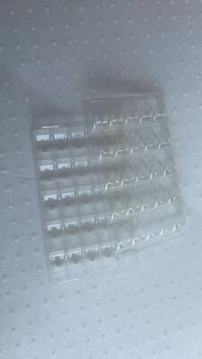 食品グレードのPETプラスチック再利用可能でカスタマイズ可能なマカロンのバリスタートレイ