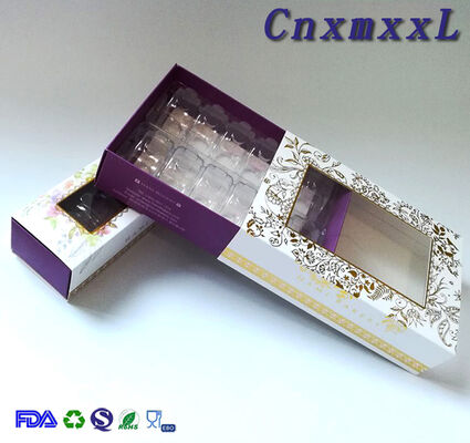 マカロン引き出しボックス、プレミアムボックス、折りたたみボックス、カスタマイズ可能