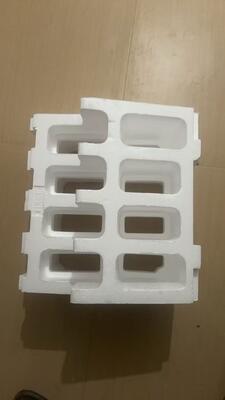 脆弱な物品の保護のために,カスタマイズ可能な軽量,衝撃防止EPSEPP泡のパッケージ