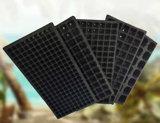 苗のトレイ 苗のスタートトレイ プラスチック製の苗のトレイ