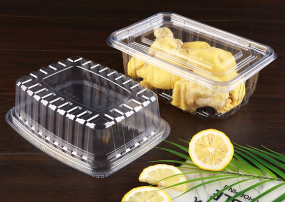 食品ディスプレイ用のカスタム印刷を施した環境に優しい透明マカロン包装トレイ