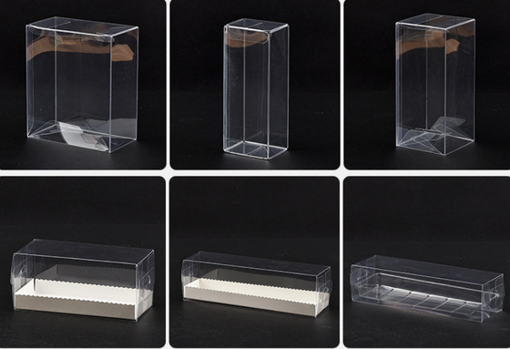 コーヒーボックス用のカスタマイズされたPVC包装ボックス、透明プラスチックPETカラーボックス、プロバイオティックPPマットギフトボックス、カスタムロゴ
