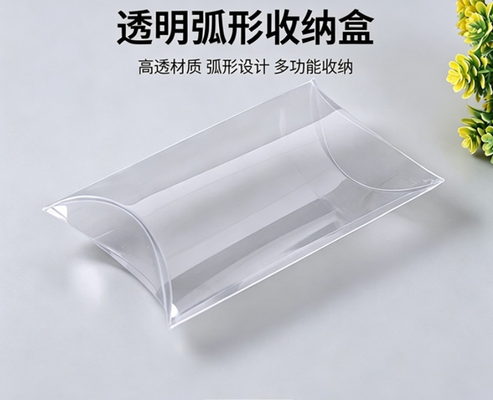色のカスタム透明なPVC包装箱,プラスチック製のPPスムージドギフトボックス,PET折りたたみ箱,小批量カスタマイズ