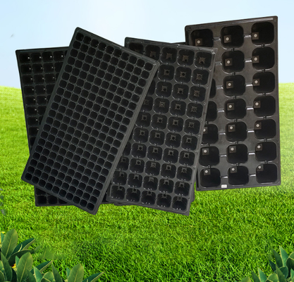 種を始めるトレイ,プラスチック種子トレイ,苗圃トレイ,プラグトレイ,種を蒔くトレイ
