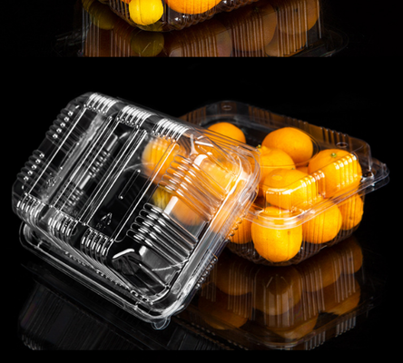 ベリーのパック箱 食品用クラムシェル包装 フルーツテイクアウトボックス 硬質プラスチック製フルーツコンテナ スーパーマーケット用フルーツボックス 新鮮なフルーツ包装箱