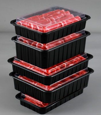 果物用トレイ,肉用包装箱,野菜用包装箱,苗木用トレイ,ファーストフード用箱,PVC,PP,PET透明箱,印刷用箱など