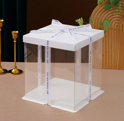 Birthday cake box packaging box 4 inches, 5 inches, 6 inches, 8 inches, extra height 10 inches, snack-packed cake box