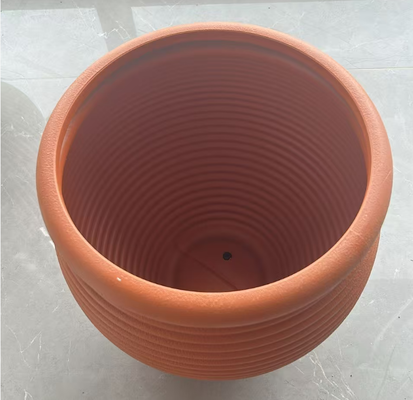 HDPE Modern Minimalist Ceramic Flower Pot with Multiple Sizes and Long Lifespan for Home Decoration