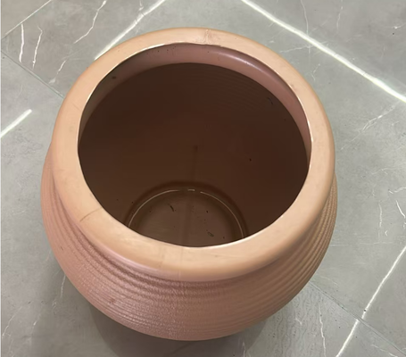 HDPE Modern Minimalist Ceramic Flower Pot with Multiple Sizes and Long Lifespan for Home Decoration