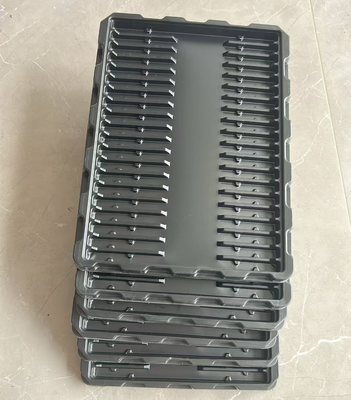 Customized Eco-friendly Anti-static Plastic Tray with 35 Compartments for Electronic Components