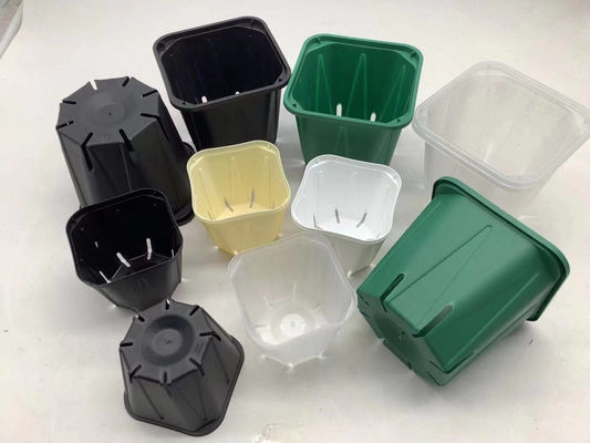 抵抗力がある強い正方形の蘭の実生植物の鍋の軽量の破損